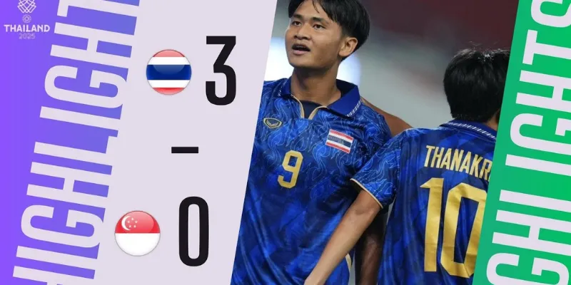 Thái Lan Vào Bán Kết SEA Games 33 - Nhận 800.000 Baht Thưởng 1 Thái Lan xuất sắc vào bán kết SEA Games 33